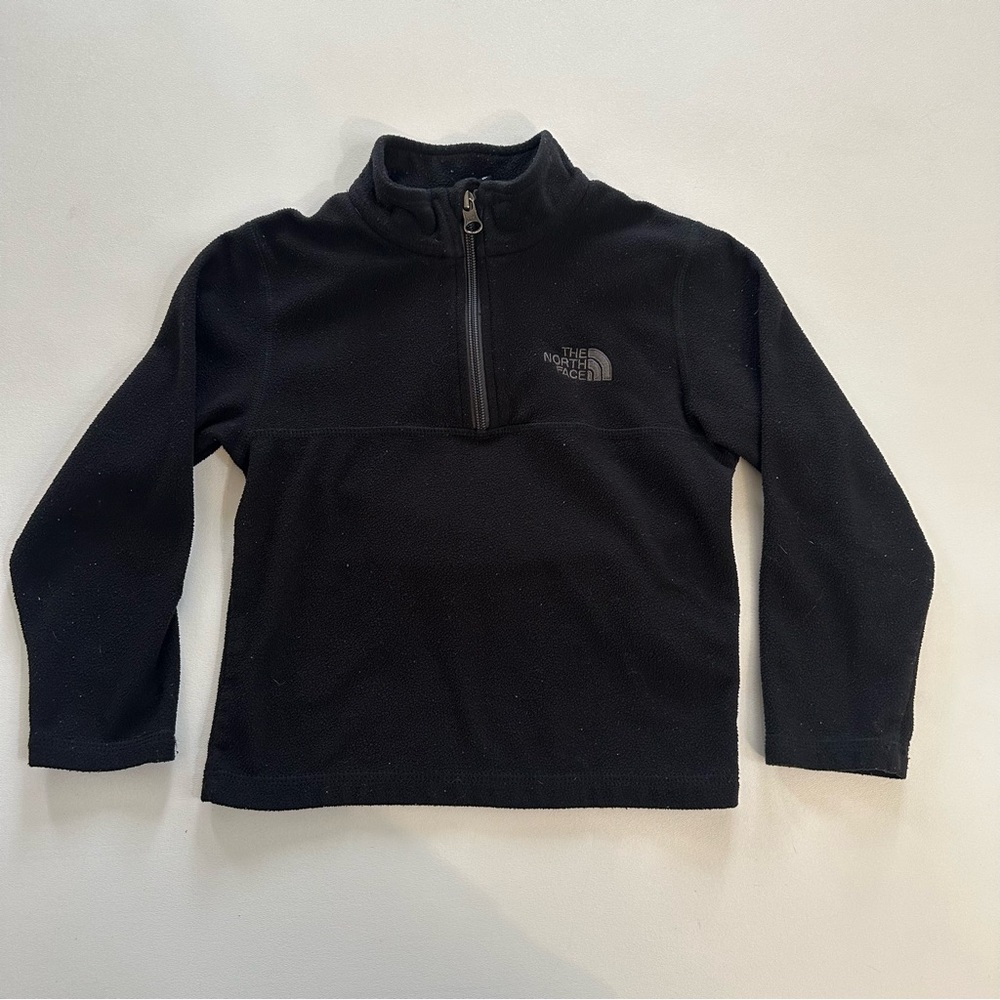 The North Face Fleece 1/4 Zip Mock Neck Pullover Sweater Boys Size 5